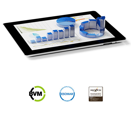 Umfragen auf ipad BVM Zertifikat